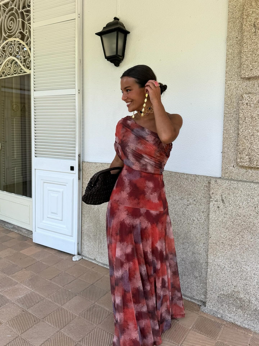 Myrna | One-Shoulder Maxi Dress