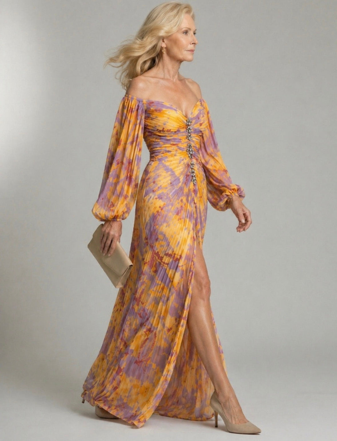 Kristine | Elegant Dress with V-Neck