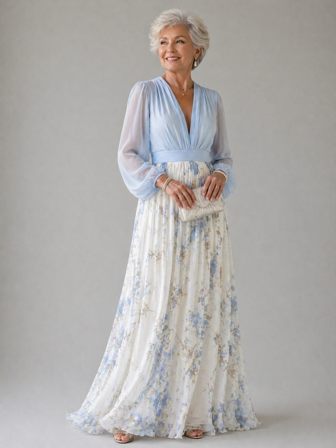 Peniel | Elegant Floral Maxi Dress