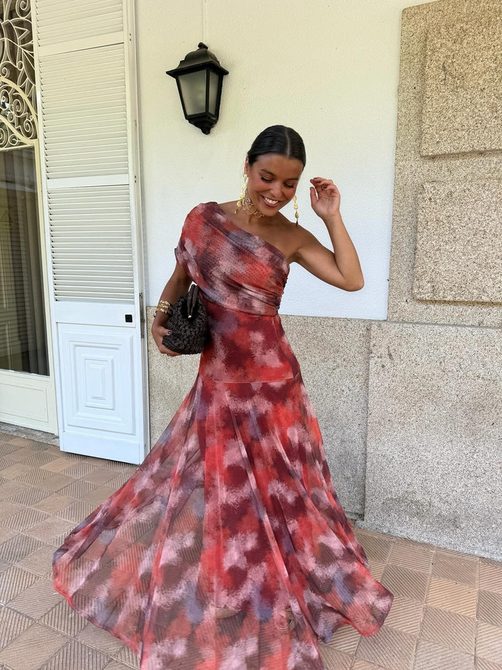 Myrna | One-Shoulder Maxi Dress