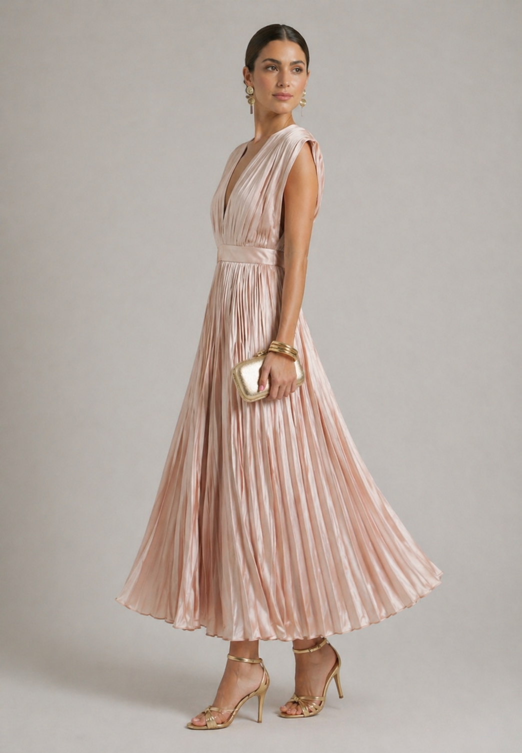 Marni | Timeless Pleated Midi Dress