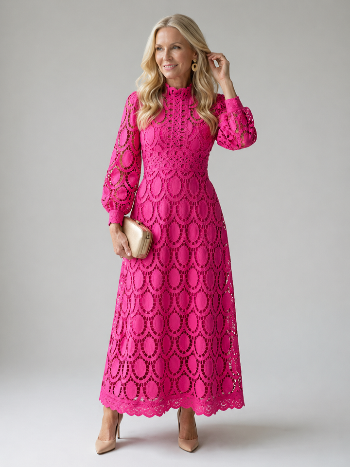 Eloah | Elegant Lace Midi Dress