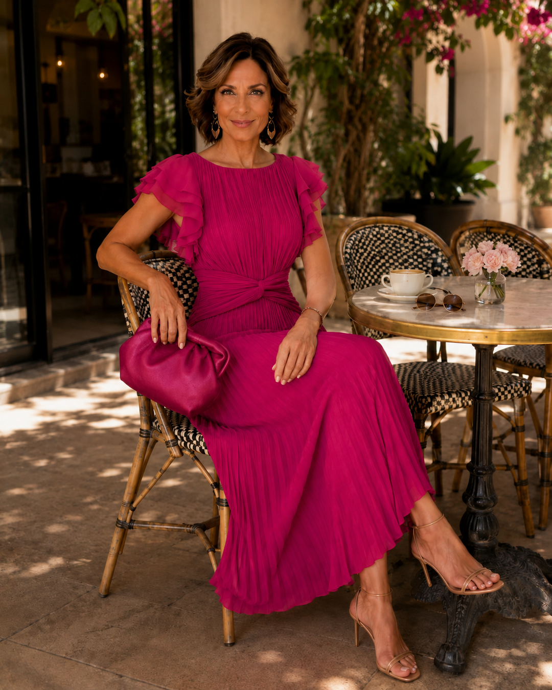 Scarlett - Classic Pleated Dress