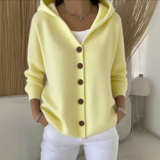 Camilla™ | Hooded Button-Front Cardigan