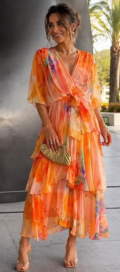 Marlowe | Layered Floral Sun Dress