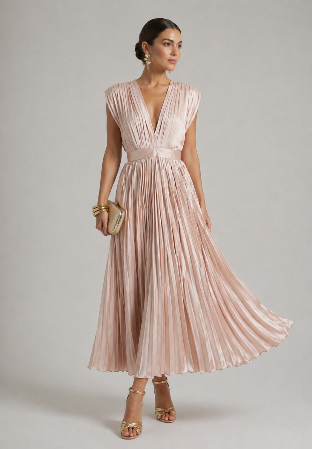 Marni | Timeless Pleated Midi Dress
