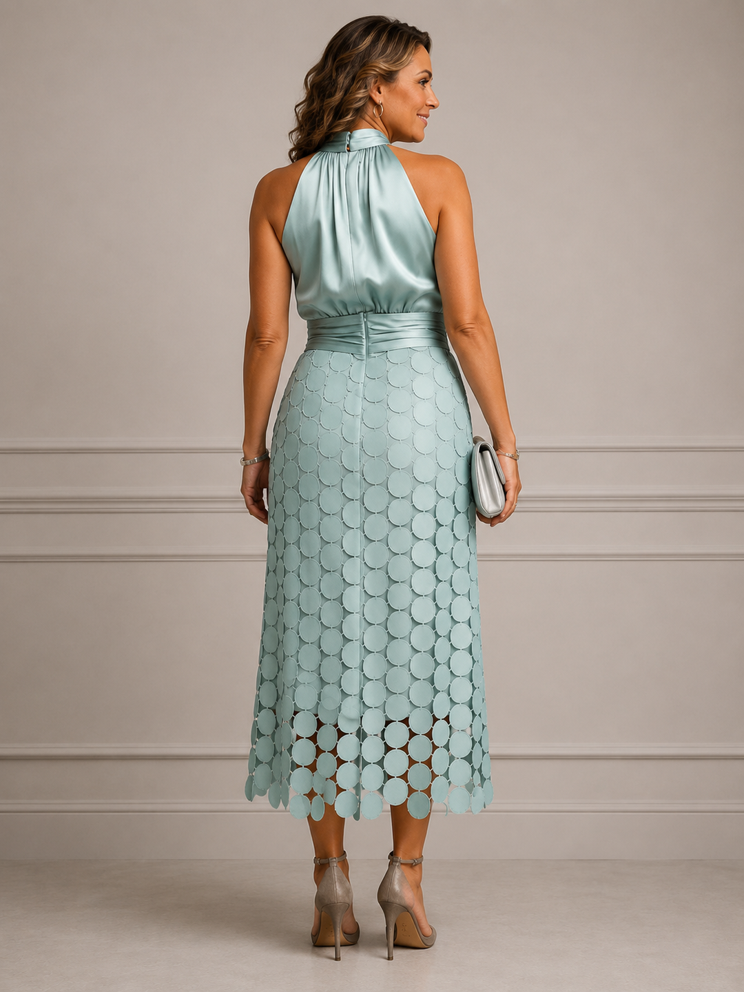 Elena™ | Elegant Midi Dress
