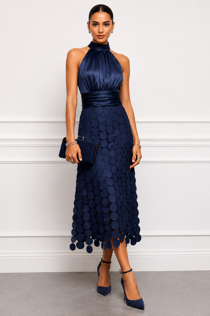Elena™ | Elegant Midi Dress