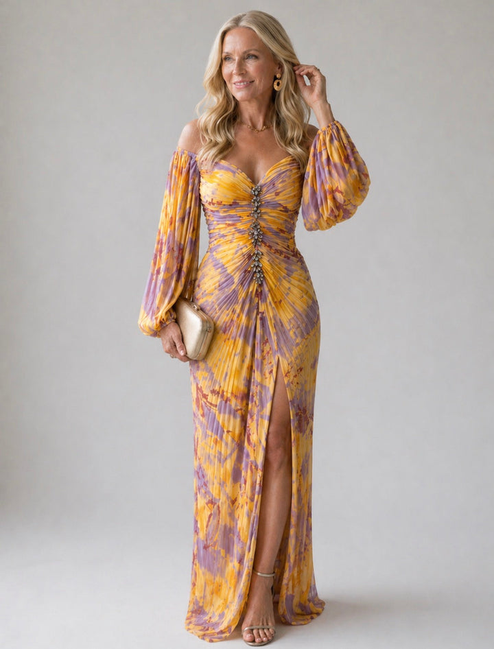 Kristine | Elegant Dress with V-Neck
