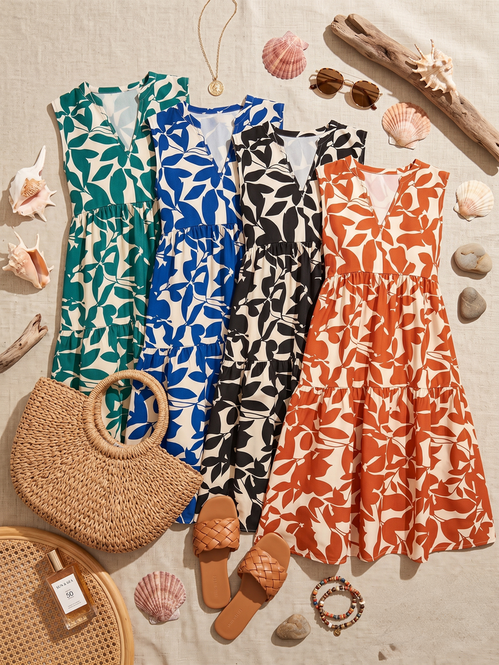 TASHA | MIDI FLUID DRESS