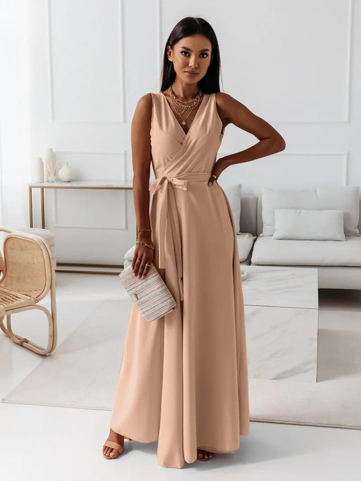 Hailey | Elegant Wrap Maxi Dress