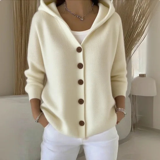 Camilla™ | Hooded Button-Front Cardigan
