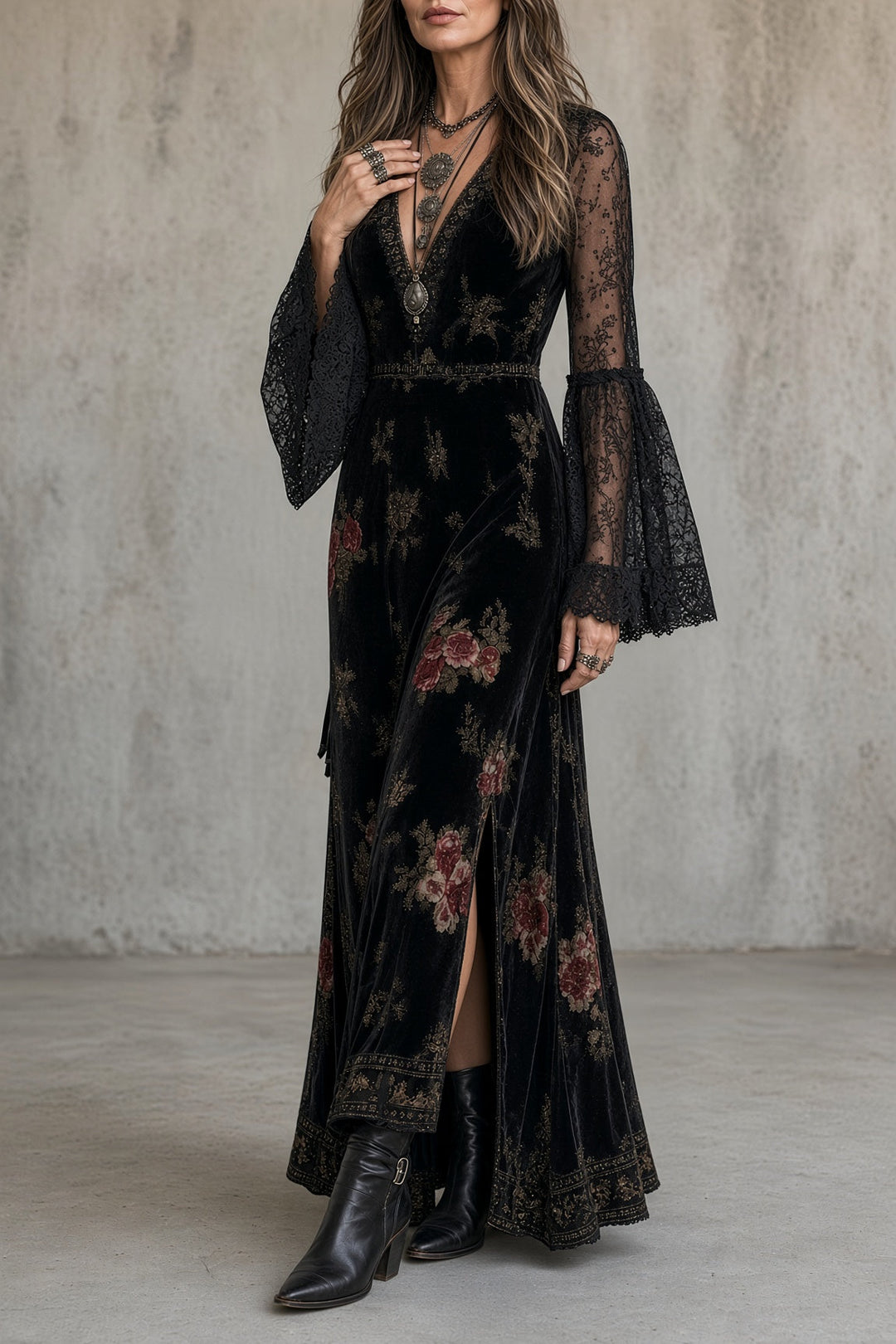 Natalie Velvet Dress™