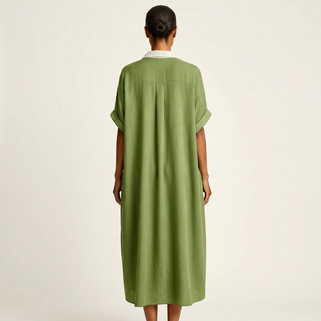 Kamira | Button-Front Maxi Dress