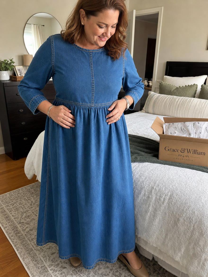 Curve Friendly Fit review photo - home try-on