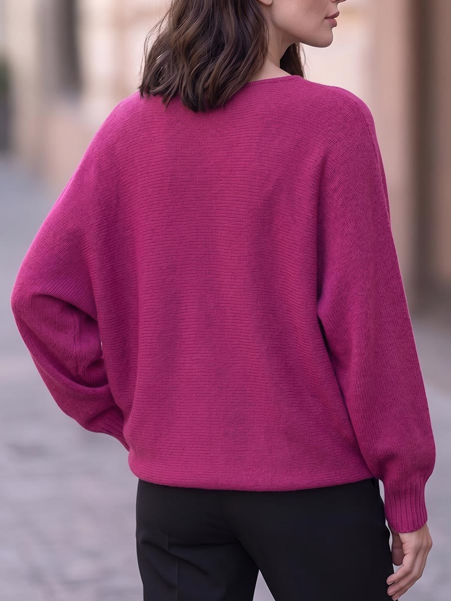 Lunette | Round Neck Knitted Pullover